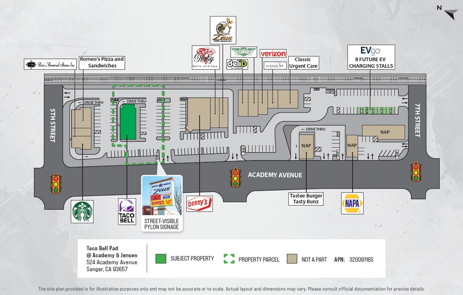 More Photos Of 524 Academy Ave, Sanger Fast Food For Sale