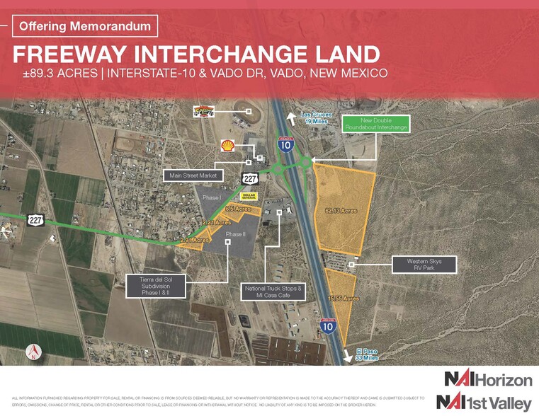 Primary Photo Of I-10 & Vado Dr, Vado Land For Sale