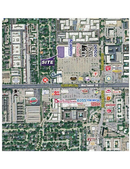 More Photos Of 7510-7626 Westheimer Rd, Houston Unknown For Lease