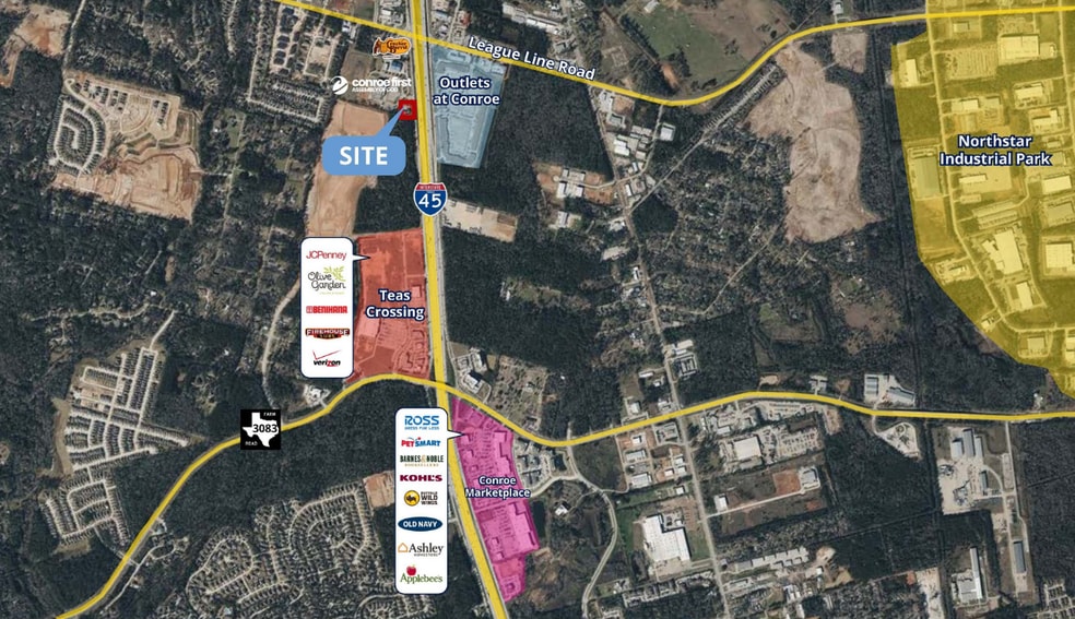 More Photos Of 3989 Interstate 45 N, Conroe Office For Sale