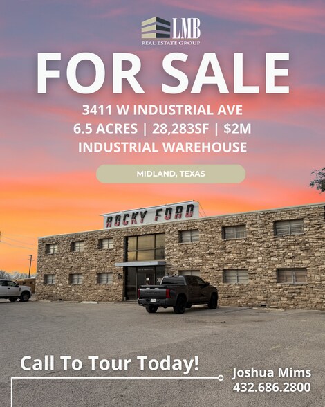 Primary Photo Of 3411 W Industrial Ave, Midland Distribution For Sale