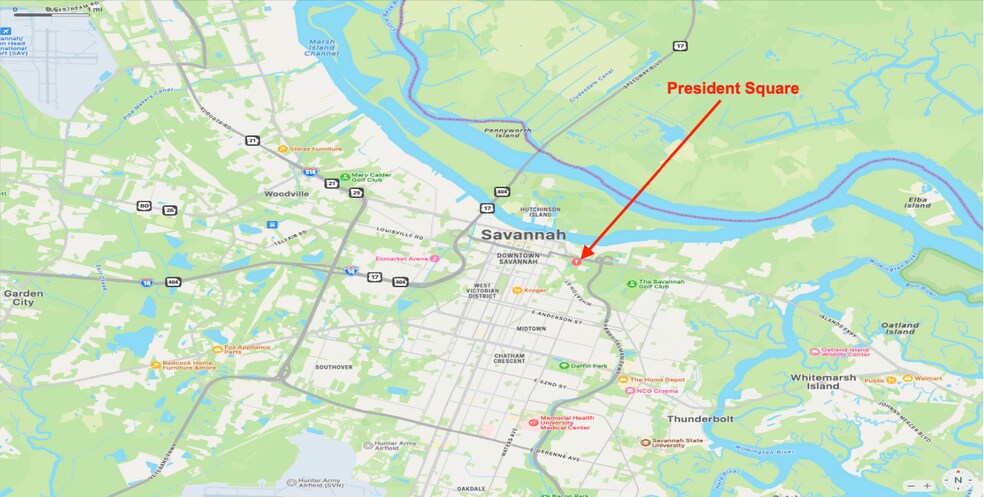 More Photos Of 925-1303 E President St, Savannah Land For Sale