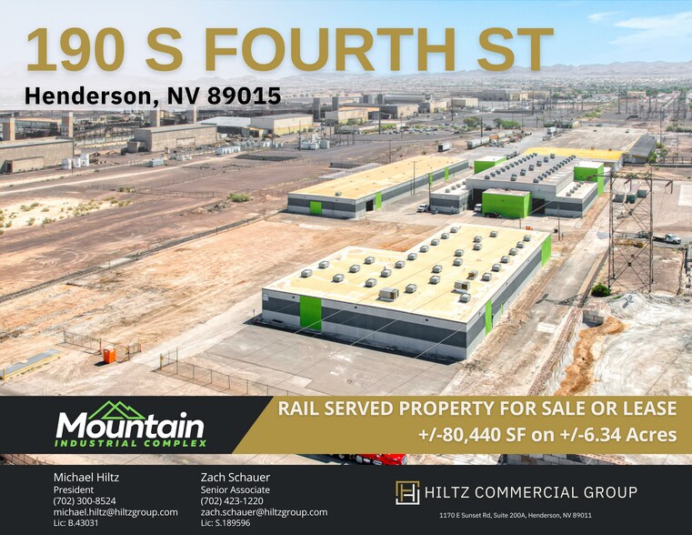 Primary Photo Of 190 S Fourth St, Henderson Unknown For Lease