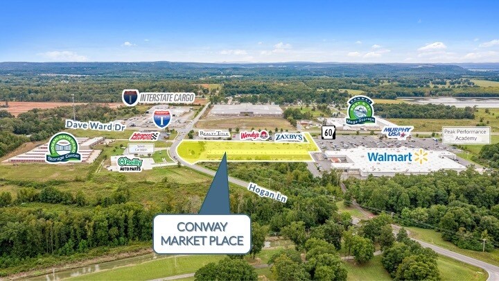 More Photos Of 3820 Dave Ward Dr, Conway Storefront For Lease