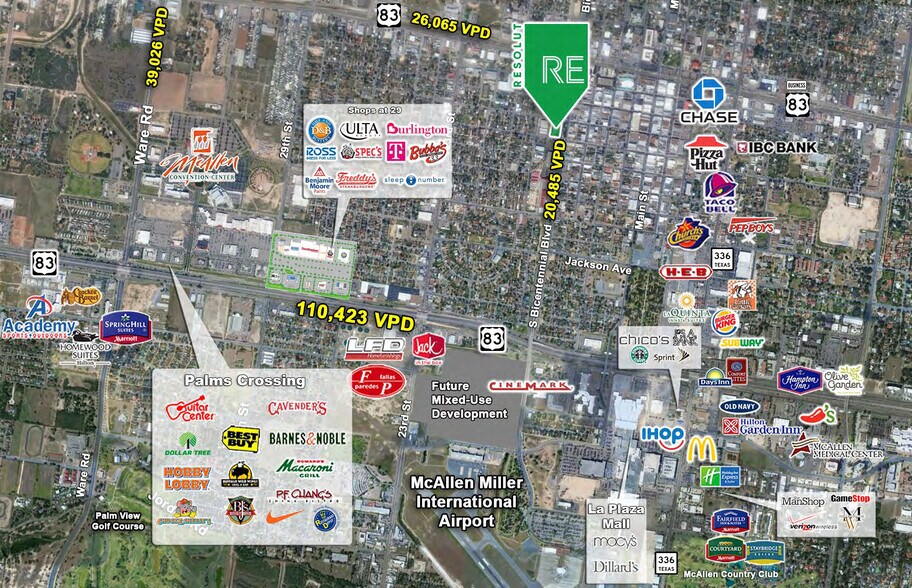 More Photos Of 300 S Bicentennial Blvd, McAllen Land For Sale