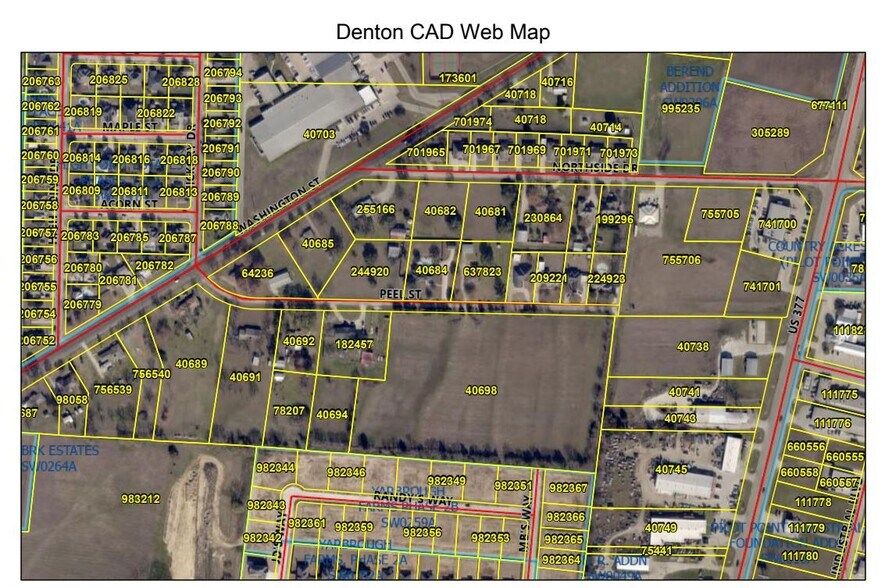 More Photos Of 0000 Peel, Pilot Point Land For Sale