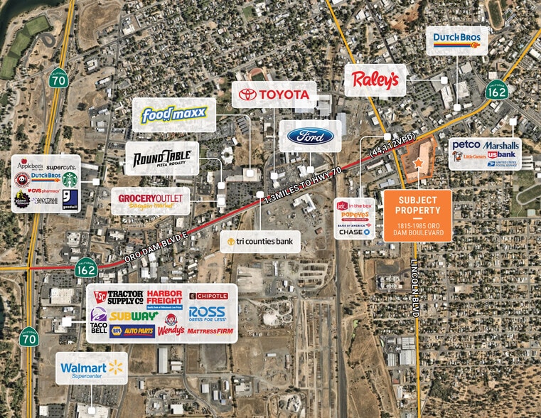 More Photos Of 1815-1985 Oro Dam Blvd E, Oroville Department Store For Sale