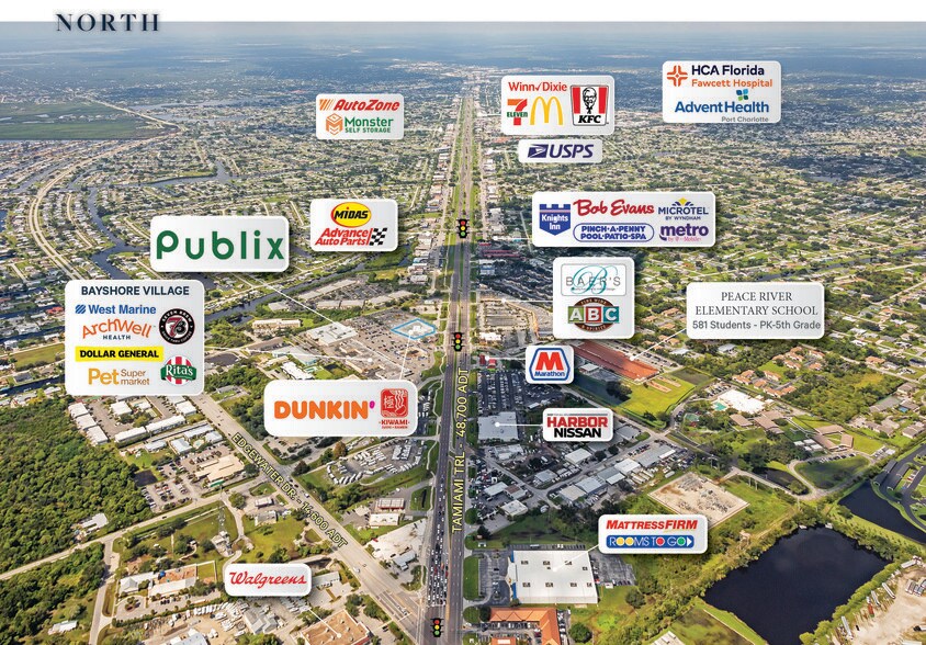 More Photos Of 4233 Tamiami Trl, Port Charlotte Freestanding For Sale