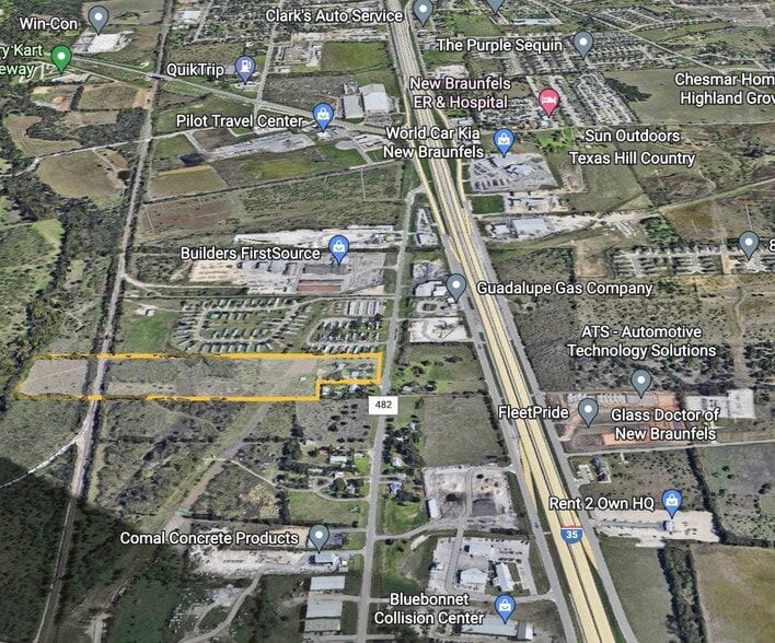 Primary Photo Of 3910 FM 482, New Braunfels Land For Sale