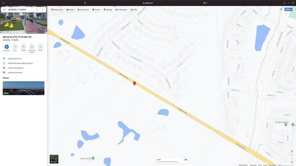 More Photos Of Braddock Rd, Chantilly Land For Sale