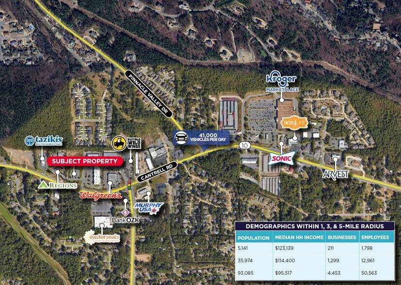 More Photos Of 14916 Cantrell Rd, Little Rock Fast Food For Lease