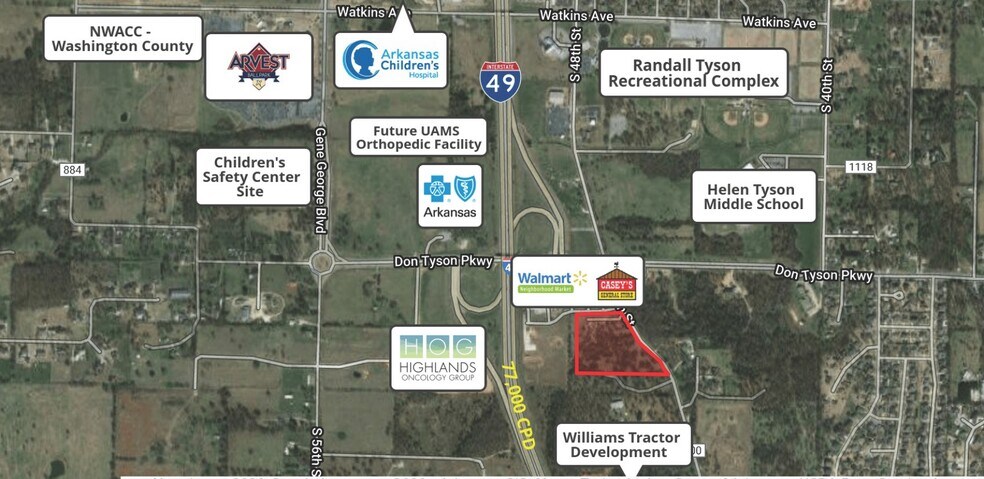Primary Photo Of 3744 S 48th St, Springdale Land For Sale