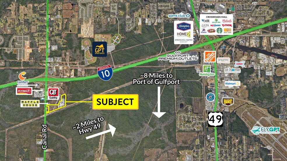 Primary Photo Of 9140 Canal Rd, Gulfport Light Distribution For Sale