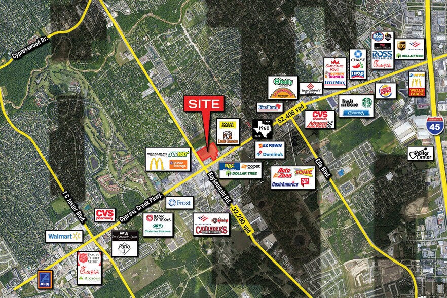 More Photos Of 2208-2224 Cypress Creek Pky, Houston Storefront For Lease