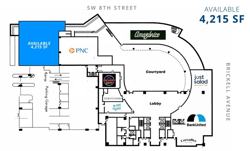 More Photos Of 800 Brickell Ave, Miami Office Residential For Lease