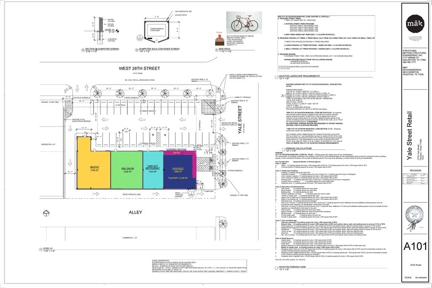 More Photos Of 2723 Yale St, Houston Storefront Retail Office For Lease