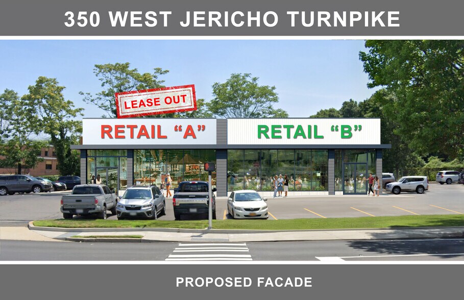 More Photos Of 350 W Jericho Tpke, Huntington Storefront For Lease