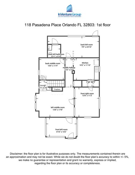 More Photos Of 118 Pasadena Pl, Orlando Office Residential For Lease