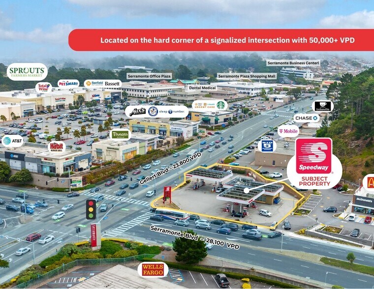 Primary Photo Of 501 Serramonte Blvd, Daly City Service Station For Sale
