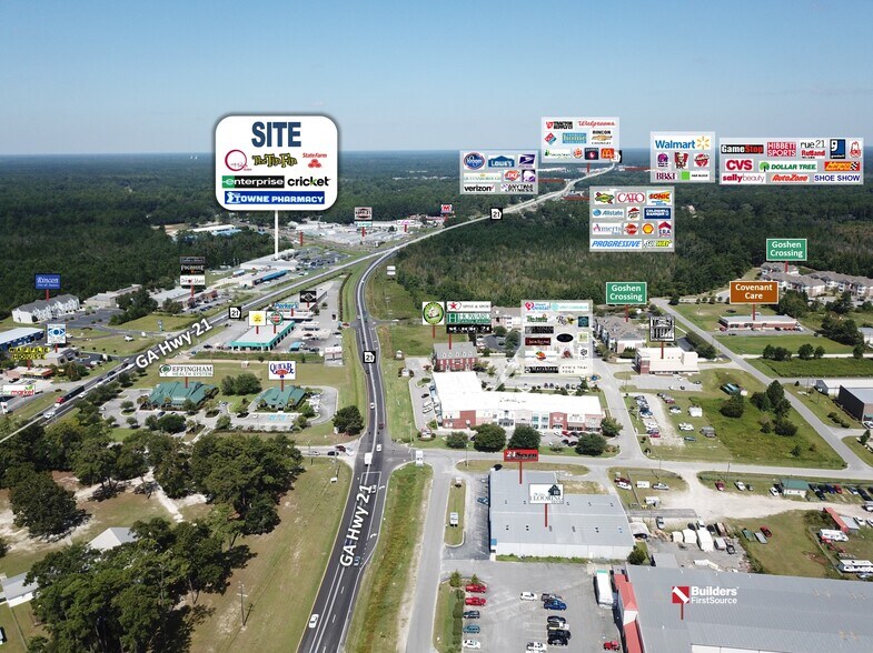 More Photos Of 6014 Hwy 21 S, Rincon Unknown For Lease