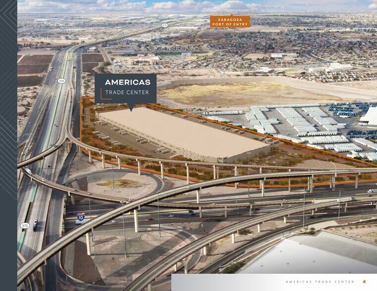 More Photos Of 9490 Gateway Blvd E, El Paso Distribution For Lease