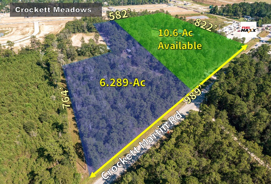 More Photos Of 11029 Crockett Martin Rd, Conroe Land For Sale