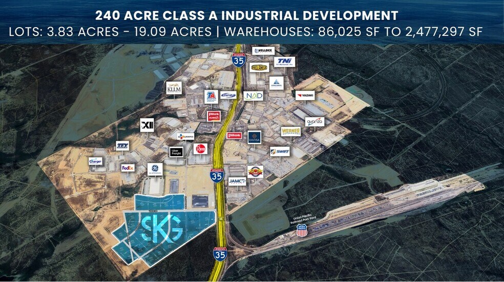 Primary Photo Of SKG at Hachar Industrial Park, Laredo Land For Sale
