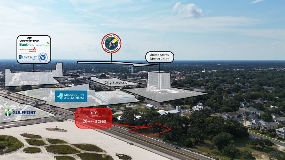 Primary Photo Of 1900 Beach Blvd, Gulfport Land For Sale