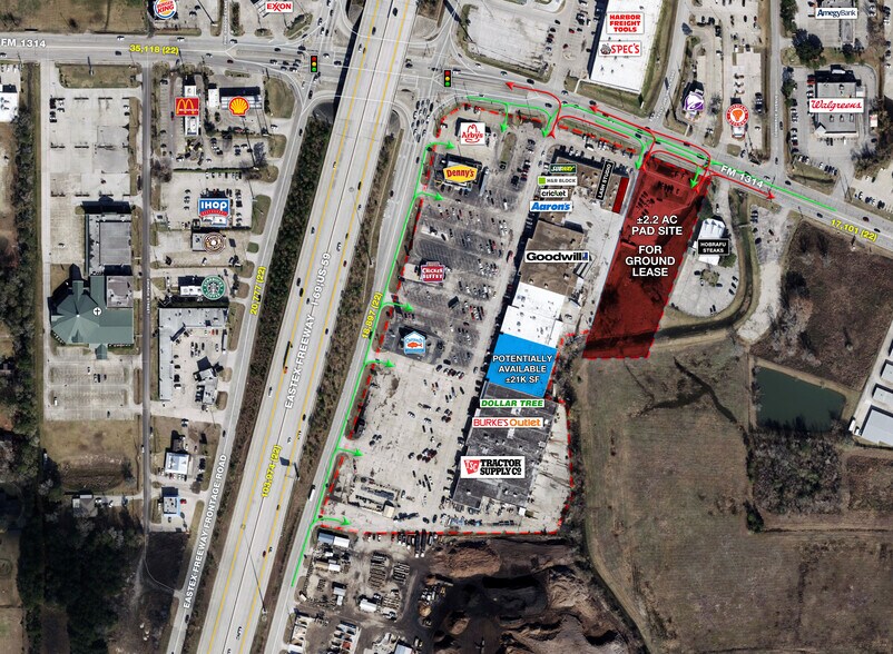 More Photos Of 23741 Highway 59, Porter Unknown For Lease