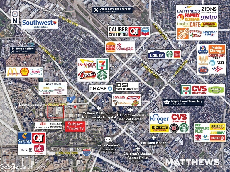 More Photos Of 1820 W Mockingbird Ln, Dallas Storefront For Lease