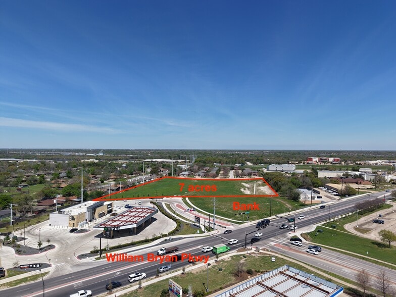 Primary Photo Of Prairie Drive & William J Bryan Pky, Bryan Land For Sale