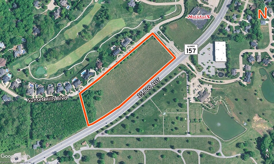 More Photos Of 2621 South State Route 157, Edwardsville Land For Sale