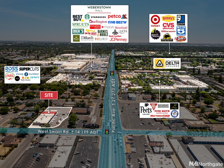 More Photos Of 5910-5940 Pacific Ave, Stockton Storefront Retail Office For Lease