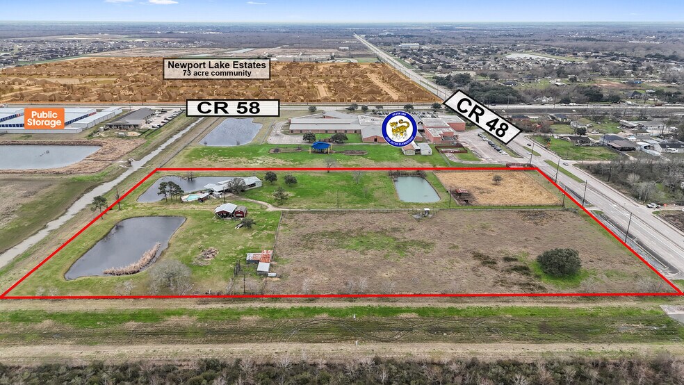 Primary Photo Of 4901 County Road 48, Manvel Land For Sale
