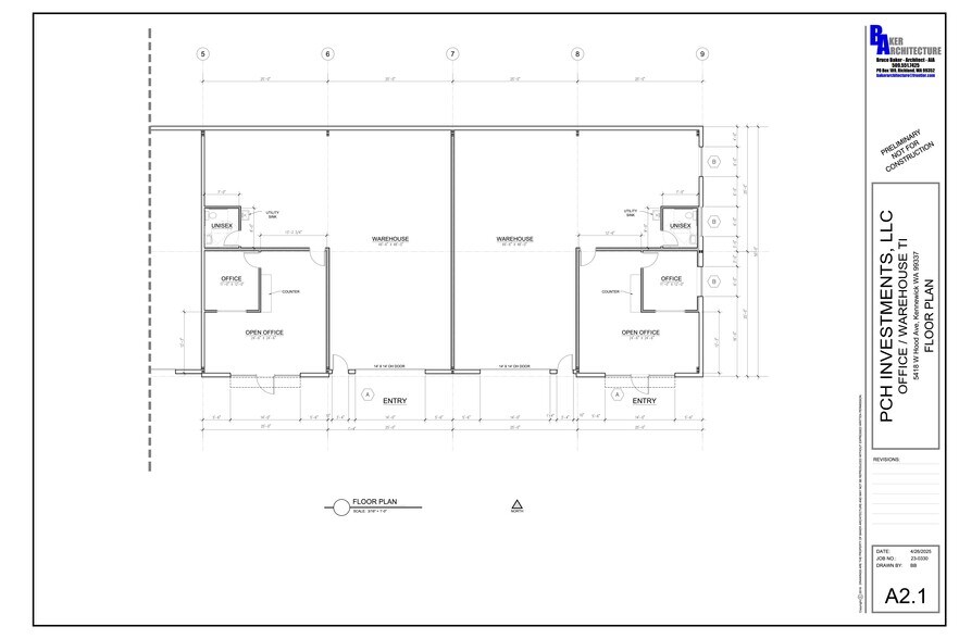More Photos Of 5418 W. Hood, Kennewick Industrial For Lease