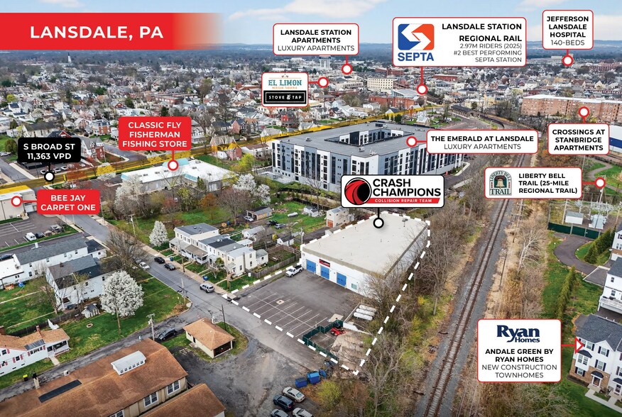 More Photos Of 101 E Blaine St, Lansdale Auto Repair For Sale