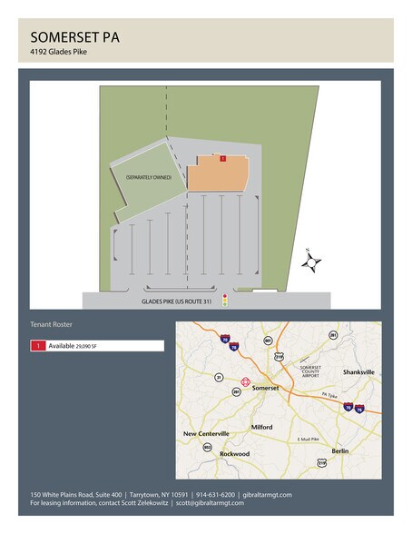 Primary Photo Of 4174-4192 Glades Pike, Somerset Department Store For Lease