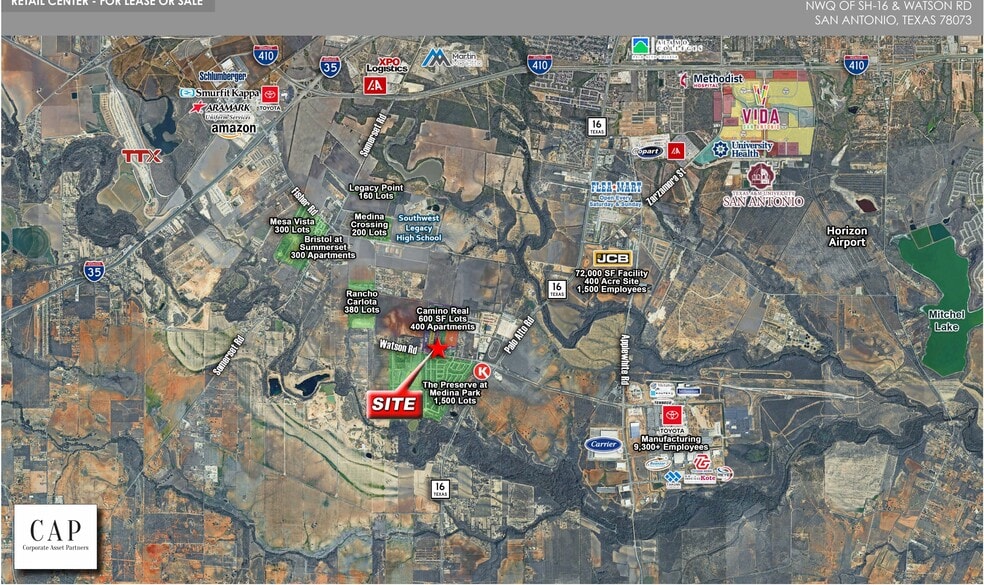 More Photos Of Watson Road & Texas Hwy 16 Rd, Von Ormy Storefront Retail Office For Lease