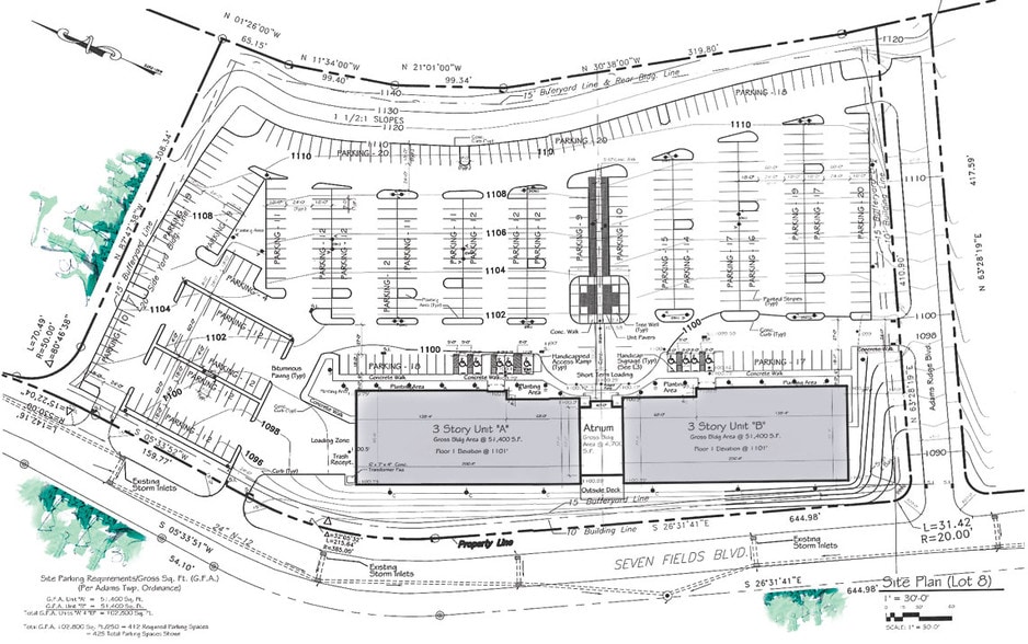 More Photos Of 300-310 Seven Fields Blvd, Seven Fields Office For Lease