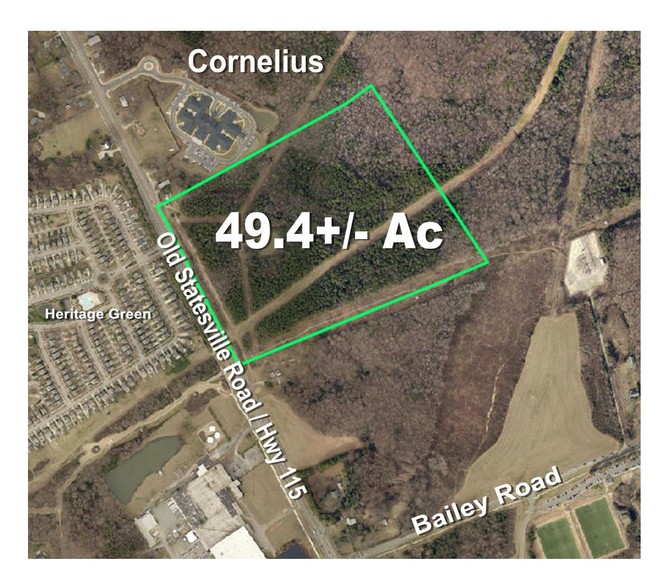 Primary Photo Of Hwy 115 @ Bailey Road, Cornelius Land For Sale