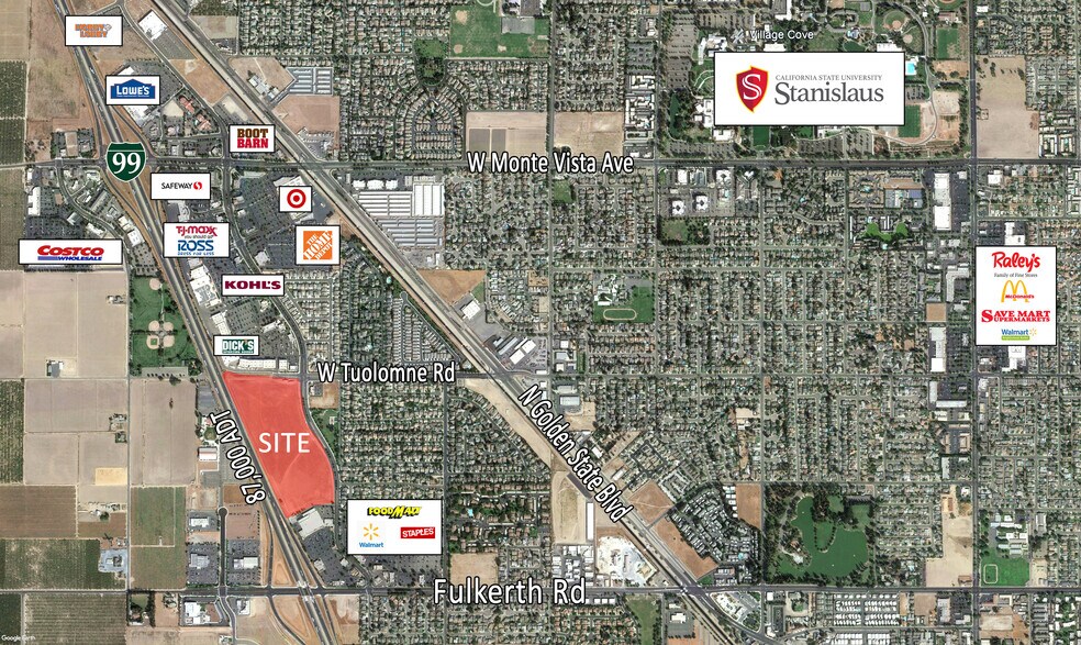 More Photos Of 2630 W Tuolumne Rd, Turlock Land For Lease