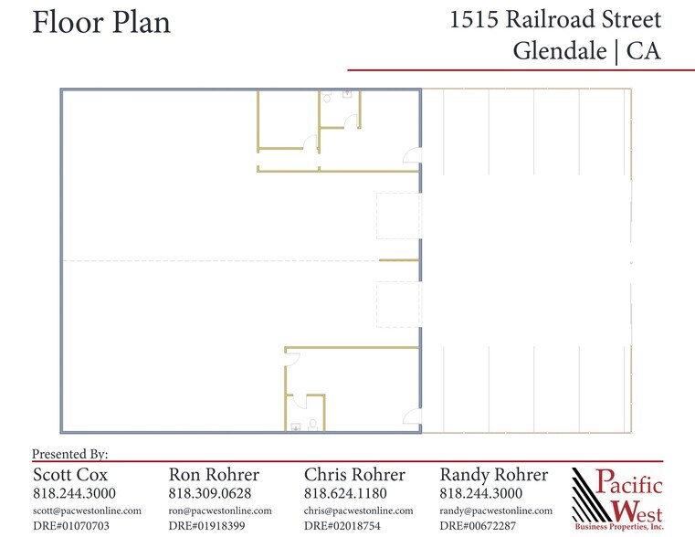 More Photos Of 1515 Railroad St, Glendale Warehouse For Lease
