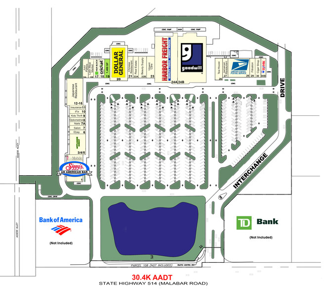 More Photos Of 1153-1155 Malabar Rd NE, Palm Bay Unknown For Lease