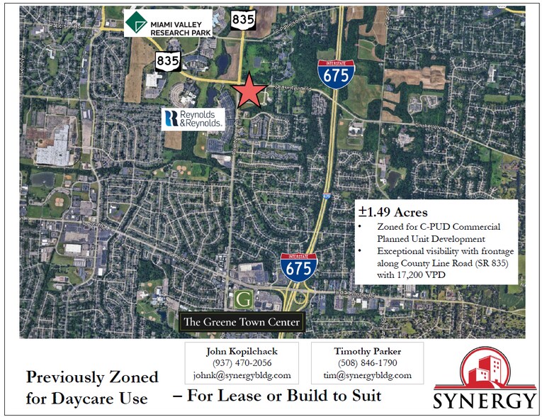 Primary Photo Of County Line Rd & Research Blvd, Beavercreek Land For Sale