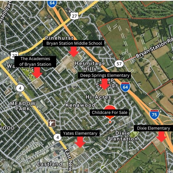 More Photos Of 1896 Courtland Dr, Lexington Daycare Center For Sale