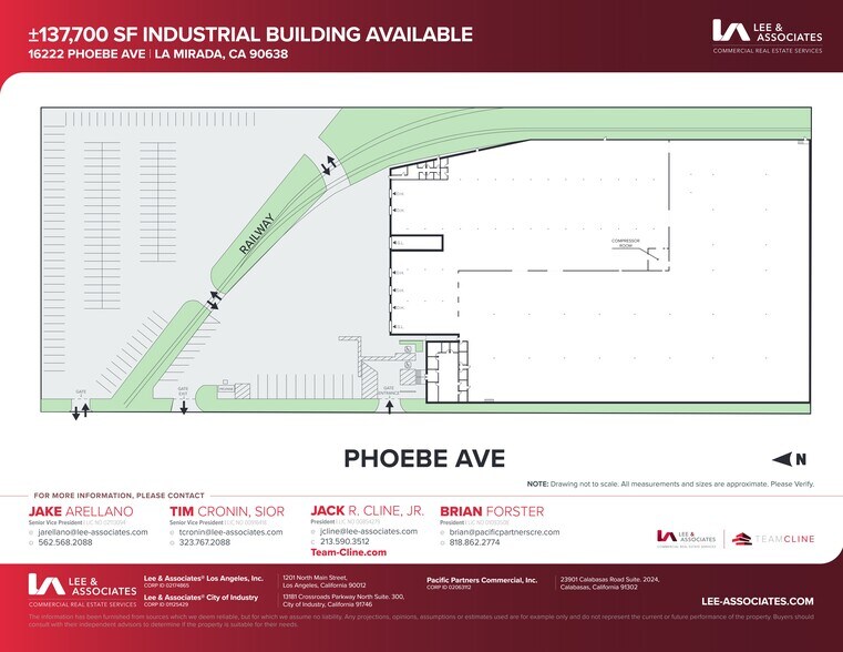 More Photos Of 16222 Phoebe Ave, La Mirada Warehouse For Lease