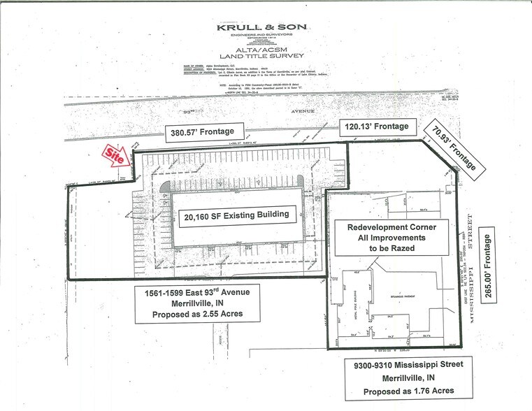 More Photos Of 1561-1599 E 93rd Ave, Merrillville Flex For Lease