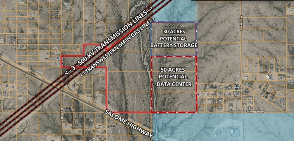 More Photos Of Southern Avenue 345th Ave, Tonopah Land For Sale