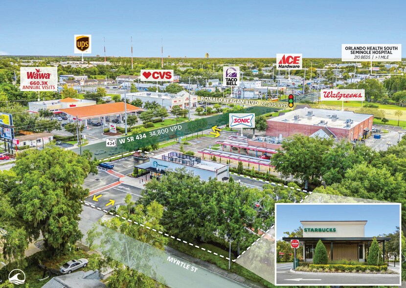 More Photos Of 410 Myrtle St, Longwood General Retail For Sale