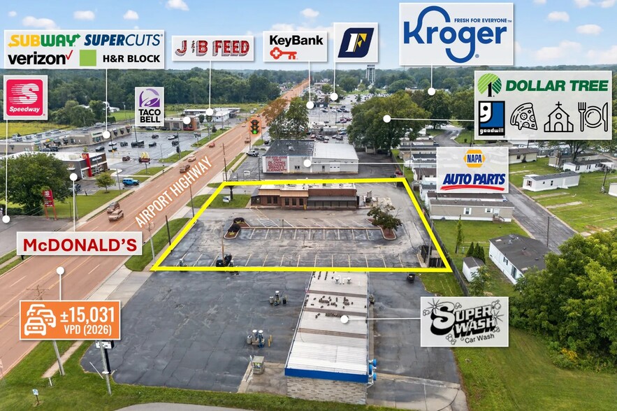 Primary Photo Of 14180 Airport Hwy, Swanton Fast Food For Sale